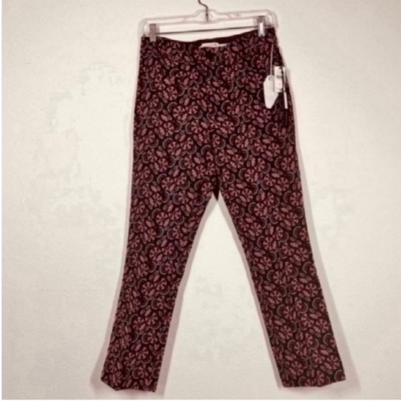 Anthropologie The essential slim floral brocade trousers - Picture 1 of 5